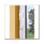 Abus Verrou de fenêtre élégant à clé - pêne à pression - FTS206 - blanc - varié