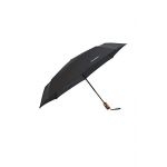 Samsonite Wood Classic S - 3 Section Auto Open Close Short Parapluie Pliant, 27 cm, Noir (Black)
