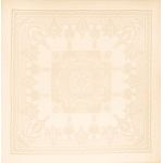 Garnier Thiebaut Garnier - Thiébaut - Nappe coton Beauregard Ivoire - 190 x 250 cm
