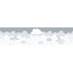 A.S. Creation Frise papier peint 403744 Lovely Kids - Gris - 5,00 x 0,155 m