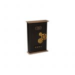 Boite à Clés Design "Flower" 38cm Noir Prix