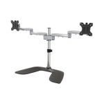 StarTech.com Pied pour ecran PC a double affichage - Multidirectionnel - Support de moniteur jusqu'a 32 en acier et aluminium (ARMDUALSS) - pied - pour 2 moniteurs