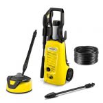 K&auml;rcher Nettoyeur Haute Pression K 4 Universal Edition T5, Pression : 130 bar, D&eacute;bit : 420 l/h, Surface : 30 m&sup2;/h, 6,6 kg, Flexible & Pistolet Haute Pression, Lance, Rotabuse, Nettoyeur de Surface T 5