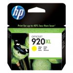 HP 920XL cartouche d'encre jaune grande capacité authentique