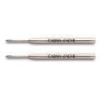 Caran d'Ache Recharge Bleu Medium pour stylos Bille