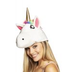 Boland Chapeau tête de licorne adulte - Couleur Blanc - Taille Taille Unique