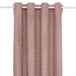 Rideau occultant effet velours Yupi terracotta 135x260cm