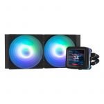 Zalman Tech Co. Ltd. Refrigeration Liquide ALPHA2 DS A24 BLACK 240mm 2 Ventilateurs LED RGB