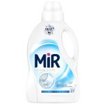 Mir Lessive Liquide - Lessive White - Main & Machine - Raviveur - Formule Unique 3en1 - Blancs - Fibres - Fraîcheur - Nettoie avec Soin - Anti-Bouloche - Pour tous les Textiles Blancs - 27 Lavages