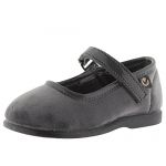 Victoria 102752-KIDS Alba Ballerine Velours Plateau Mixte Enfant Gris 19
