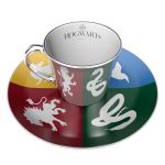 Abystyle HARRY POTTER - Tasse &agrave; caf&eacute; miroir et soucoupe - Maisons