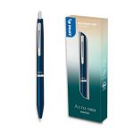 Pilot Stylo bille premium Acro 1000 Bleu Marine en coffret cadeau - Encre ultra douce pour une fluidité d’écriture inégalée - Stylo bille rechargeable et rétractable - Encre noire - Pointe moyenne