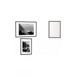 Paperflow Cadre décoration A4 21,7 X 30,4 X 1,5 cm, Noir