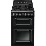 Smeg TR62 - Cuisinière mixte 4 foyers gaz avec 2 fours électriques