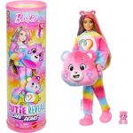Mattel Poupée Cutie Reveal Bisounours, avec Toutensemble et 10 surprises, y compris changement de couleur et mini ours, JFV60