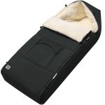 Monzana Chancelière pour bébé Fermeture éclair Résistante aux intempéries Poche antidérapante Chancelière d'hiver pour poussette 93