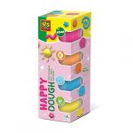 Ses Creative Set de 4 pots de Pâte à modeler Feel good Happy (4x90gr)