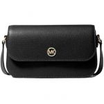Michael Kors Sac &agrave; bandouli&egrave;re - Jet Set Travel - Noir - 21,6 x 12,7 x 5,7 cm - Sangle r&eacute;glable
