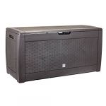 Tristar Boxe Rato Coffre de jardin 310 litres chocolat 119 x 48 x 60 cm