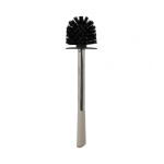 Five Brosse wc avec support en céramique Beige Lin Beige