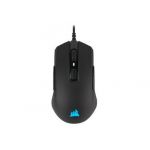 Corsair Nightsword RGB, Tunable FPS/MOBA Optique Souris Gaming (18000DPI Optique Capteur, Système d’ajustement pondéral, 10 Boutons Programmables, Rétroéclairage LED RGB) - Noire