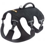 Ferplast Ergotrekking P Ergonomique Moyen Harnais pour Chiens a?: 37 ÷ 47 cm - B?: 55 ÷ 65 cm - C?: 50 ÷ 60 cm - l 25 cm Noir