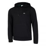 Lacoste Sweatshirt à capuche homme en coton biologique Taille S Noir