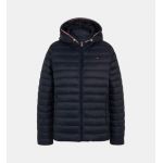 Tommy Hilfiger Doudoune light Heritage cintrée capuche Bleu