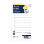 Filofax Recharge Format Personal 1 Jour par page - français - Blanc