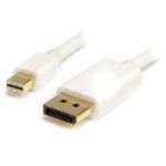 StarTech.com MDP2DPMM1MW - C&acirc;ble adaptateur Mini DisplayPort vers DisplayPort 1 m M/M