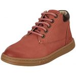 Kickers Bottillons Cuir Tackland Rose - Couleur Rose - Taille 33