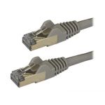 StarTech.com Cable reseau Cat6a STP blinde sans crochet - 2 m Gris