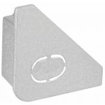 Paulmann Lot de 2 Delta Profil End Cap aluminium (mat)