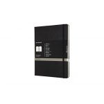 Moleskine Carnet professionnel rigide 19 x 25 cm ivoire lign&eacute; 192 pages