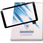 Visiodirect Vitre ecran tactile pour Logicom L-EMENT TAB 1042 10.1 tablette noire