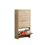 CATAVANA - Meuble de Rangement a Chaussure 18 Paires - Armoire Etagere Grande Capacité - pour Entree Couloir - L60xP24xH80 cm
