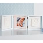 Baby Art Cadre photo empreinte My Baby Style double essentials