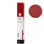 Cricut Flex thermocollant Smart Iron-On - Rouge Pailleté - 33 x 91 cm - 1 feuille