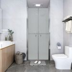 VidaXL Porte de douche ESG dépoli 101x190 cm