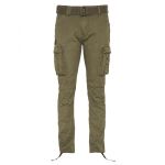 Schott Pantalon cargo avec ceinture Tr Ranger 70 Vert Kaki - Taille 28(38);29(38/40);30(40);31(40/42);32(42);33(42/44);34(44);36(46);38(48)