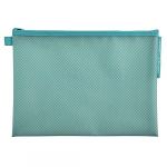 Exacompta Pochette &agrave; fermeture &eacute;clair en plastique souple Chromaline pastel - A4 - Couleurs assorties - Lot de 12