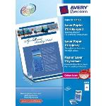 Avery-Zweckform 200 feuilles de papier photo laser couleur 170 g/m² (A4)