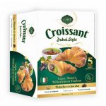 KABIR-BN - Pack de 5 Croissants Halal Chocolat & Pistache - Dubaï Style - Emballés Individuellement - Idéal pour le Snacking - Viennoiserie Fondante - Goût raffiné - inspirée des saveurs orientales