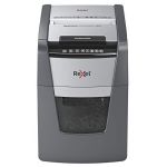 Rexel Auto+ 90X – Destructeur Automatique Coupe Croisée Sécurité P4 Cap 90 Feuilles 34 litres