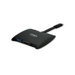 MCL Samar MCL Station d'accueil USB-C vers HDMI 4K 30Hz, 1x port USB-A 3.0 + 1x port USB-C Power Delivery 100W