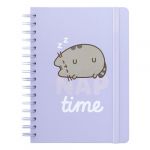 Grupo erik Carnet Chat Pointillé Pusheen | Carnet de Notes A5, Carnet Spirale | Bullet Journal Spirale| Bullet Agenda | Notebook