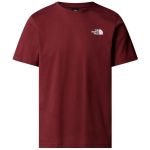 The North Face T-shirt NF0A87NP M SS BOX NSE TEE-O31 SUMAC/ASPHALT