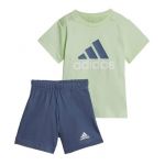 Adidas Ensemble bl coton set enfant vert bleu