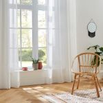 Voilage (140 x 240 cm) Sab Blanc