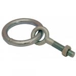 Pramac Anneau d'&eacute;curie &agrave; &eacute;crou - acier zingu&eacute; - 12 x 80 mm